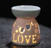 Ceramic Oil Burners Wax Melt Holders Aromatherapy Essential Aroma Lamp Diffuser Candle Tealight Holder Home Bedroom Decor XB1