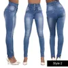 Été Vintage Slim Boyfriend High Waist Jeans pour les femmes Stretch Black Denim Mom Jeans Plus taille Push Up Skinny Jeans femme 2103021953323