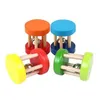 Wholesale Baby Rattles Bell Kids Infant Wooden Musical Instrument Comforting Toy Rattle Jingle Hand Bell Ring Baby