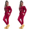 Femmes Survêtements Imprimé 2 Pièces Costumes Designer De Luxe Haute Qualité Sportwear Veste Tops Pantalon Costume Running Set