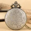 Популярные фильмы расширение кварцевые карманные часы Hufflepuff Letter Letteremed Theme Bronze Collece Clock Vintage Watch Assessy274e
