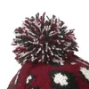 Модные помпоны вязаные шляпы для женщин зимний пушистый шарик густые черепа шляпы шляпы унисекс теплые аксессуары