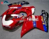 Ducati 848 1098 1098 1098S 1198 2007 2009 2010 2010 년 2011 빨간색 공정 cowling 848 1098 07-11 사용자 정의 bodyworks (사출 성형)