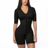 Women039s Shaper Donna Post Liposuzione Shaper Recupero postpartum Shapewear Appiattire addome Fajas Colombianas Zipper Body4524320