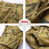 Verão Ao Ar Livre Homens Militar Uniforme Camuflagem Shorts Multi-bolso Decoração Casual Sports Shorts Bermudas Homens Carga Shorts 210720