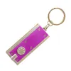 LED Brinquedos Keychain Caixa De Luz-Tipo Chaveiro Anel Chaveiro Promocional Presentes Criativos Pequenas Lanterna Chaveiros 5.9 * 2.4cm