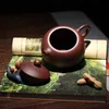 Çin Yixing Kil Çay Potu Kungfu El Yapımı Dahongpao Çamur Seti Tencere 188 Top Delik 210813
