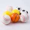 DHL Fidget Toys Antistress10cm / 6.3CM Anti-stress PU Football BaseBall Basketball Set Toy for Children