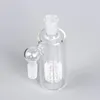 14 mm 18 mm 4,7 Zoll Mini-Glasrohr Perc Aschefänger Dicker Pyrex Clear Bubbler 45 90 Grad Aschefänger