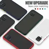 Custodia antiurto opaca per Samsung Galaxy S21 Ultra S20 S21 S10 Plus Protezione obiettivo 0,3 mm Custodia morbida in silicone per Note20Ultra A71 5g