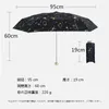 Bolso guarda-chuva pequenos desenhos animados sol fácil de transportar academia para chuva mulheres estudante impermeável dobrável 210626