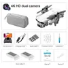 V9 Drone pliant 4k profession HD caméra grand Angle WiFi FPV Drone double caméra hauteur garder Drones PV Copter télécommande jouet