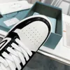 Bölge Delikli Deri Spor Ayakkabı Sportif Ayakkabı Beyaz Siyah Gri Günlük Ayakkabı Erkek Kadın Platform Eğitmen Sepeti Sneaker Kauçuk Taban boyutu 35-45