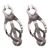 Nxy Sex Adult Toy Chains Metal Nipple Clamps Toys s Clips Games for Couples Flirt Women 1225