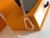 2021 Classic Designer Letter Wallet Keychain Keyring Fashion Purse Pendant Car Chain Charm Brown Flower Box8924069279i