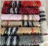 Luxury Cashmere Scarf Designer Fashion Mens Men Classic Check Plaid Shawls Wool Scarfs For Women Soft Winter Scarves5836987
