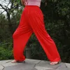 Pantaloni Modal Yoga Taiji arti marziali Fitness Kung Fu Pantaloni corti Running Uomo Donna Pantaloni larghi X0628