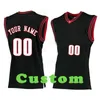 Mens Custom DIY Design personalizzato girocollo squadra maglie da basket divise sportive da uomo che cuciono e stampano qualsiasi nome e numero Strisce di cucitura 03