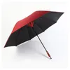 Guarda-chuvas automáticos de cabo longo guarda-chuva de negócios para carro de golfe de luxo masculino colorido fibra de vidro Paraguas