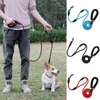 Wysoka odblaskowa Heavy Duty Leash 1.8m Trwała Nylonowa Lina Pet Smycze dla średnich Dużego Psy