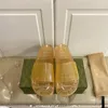 Designer Pantofole da donna da uomo Glow Sandali di cristallo trasparenti Scivoli estivi da spiaggia all'aperto Sandalo riflettente fluorescente Infradito Pantofola di gomma