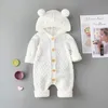 LZH Autumn Infant Baby Knit Rompers For Boys Jumpsuit Spring Kids Overalls Girl Clothes born Carnival Costumes 220211