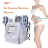 360 ° Cryolipolys 6 i 1 Fettfrysning Slimming Machine Cryotherapy Bantning Fettfrysning Fettreduktion med hakhandtag