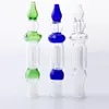 Glassvape77 CSYC NC011 Narghilè Tubo da fumo 10mm 14mm Ceramica Titanio Chiodo al quarzo Consigli Tubi per acqua in vetro Bong