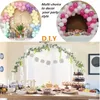 Decorazione per feste Kit arco per palloncini regolabile per diversi palloncini da tavolo Stand Set Compleanno Matrimonio Natale Baby Shower Laurea Decor