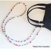 Neck Chain necklace Pendants Lanyard Crystal Pearl Diamond Face Mask Glasses Sun Glass Universal Beaded Sling Hanging Portable Chains Holder WLL4