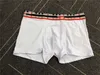 2022 Mens Designer Boxer Marchi Mutande Sexy Classic Uomo Boxer Pantaloncini casual Biancheria intima Biancheria intima di cotone traspirante 3 pezzi Con scatola