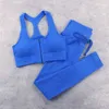 Sport Set Women Feamle Zipper Seamless Two Piece 2PCS Crop Top Shirt Drawstring Leggings Sportsuit Workout Outfit Yoga Gym Wear 210813