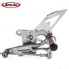 Arashi (version 2.0) Justerbara readsets fotstöd Footpegs Foot Peg för Speed ​​Triple 1050 2005 - 2010 2006 2007 2008 2009