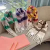 Fashion Scarf Pashmina Colored Pläd Scarves Cashmere Design Sjal 8 Color Toppkvalitet