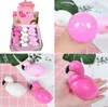 Flamingo Anti Stress Grape Ball Funny Gadget Vent Decompression Toys Stres Autism Mood Relief Hand Wrist Squeeze Kid Toy 3 colors