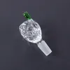 Colorful Smoke Tool Pineapple Shap Glass Bowl 14mm 18mm Male For Dab Rigs Quartz Banget Nail Water Bong Pipes Oil Rig Burner Smoking Pipe