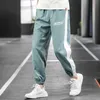 2020 Hommes Sarouel Streetwear Cordon Hip Hop Pantalon de longueur cheville Harajuku Pantalon de survêtement X0723