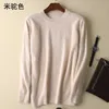 Men's100% pure Mink Cashmere Sweaters Soft Warm O-Neck Casual Pullovers Winter Long Sleeve High Quanlity Tops 17Colors Jumpers 211014