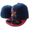 Fitted Hats Men039s Team Baseball Full Closed Caps Red Color White SLC letter gorras bones Men Women Casual Outdoor Sport Flat3702053
