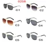 2021 Solglasögon för kvinnor med män Luxury Mens Designer Rimless Gold Plated Square Frame Brand Sun Glasses Fashion Eyewear