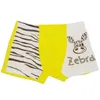 Mutandine 12 Pz/pacco 100% Cotone Biancheria Intima Per Bambini Neonati Ragazzi Ragazze Boxer Cartoon Zebra Ragazzo Ragazza Mutande Slip Per Bambini 1-16 Anni