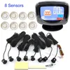 Car Rear View Cameras& Parking Sensors 8 9 Colors Available Reverse Kit Backup Radar LCD Display Monitor Indicator System