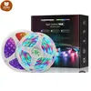 Tira de luces Led decorativas Ultra largas RGB 2835 Kit de tiras de luces que cambian de Color remoto para dormitorio cocina decoración del hogar 591w