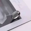 S925 sterling sier ring men and women Korean version ing retro personality ring