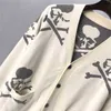 2023 Men Sweater Luxe heer Katoen Kith Mastermind Mmj Skull Sweaters Cardigan Aziatische plugjack Maat Hoge kwaliteit Drake