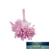 12PCS / lot Mûrier partie Fleur Artificielle Étamine fil tige mariage feuilles étamine DIY guirlande boîte de mariage décoration Faux fleur Usine prix expert conception