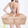 Invisible Bras For Women Push Up Sexy Strapless 1/2 Cup Lingerie Bandage Backless Seamless Lace Bra Bralette Underwear #D 210623