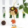 Dekoracje świąteczne Dzieci Prezenty ścienne Cartoon Ozdoby Drop Party Hedgehog Leaves Home Drzewo Wiszące El Garden DIY
