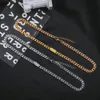 cuban chain necklace mens stainless steel gifts for male accessories hip hop chains on the neck lager necklaces wholesale