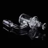 Quality 25mm Flat Top Quartz Banger Nail with smoking Spinning Carb Cap and Terp Pearl for Water Bongs